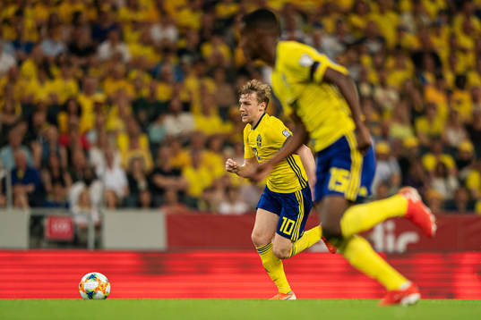 Emil Forsberg of Sweden