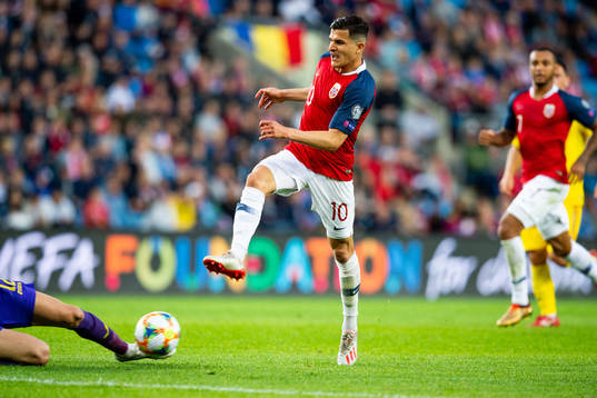 Tarik Elyounoussi of Norway
