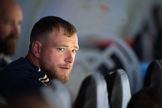 John Guidetti of the Swedish national football team