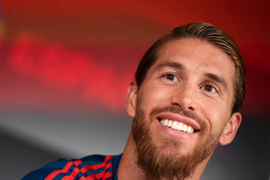Sergio Ramos of the Spanish national football team