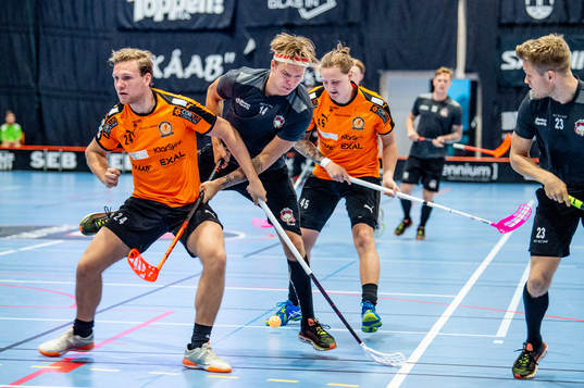 Malmö Redhawks Carl-Johan Lerby mot Höllvikens Fabian