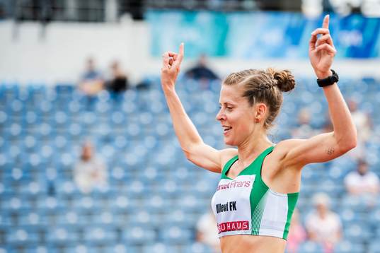Charlotta Fougberg, Ullevi, jublar