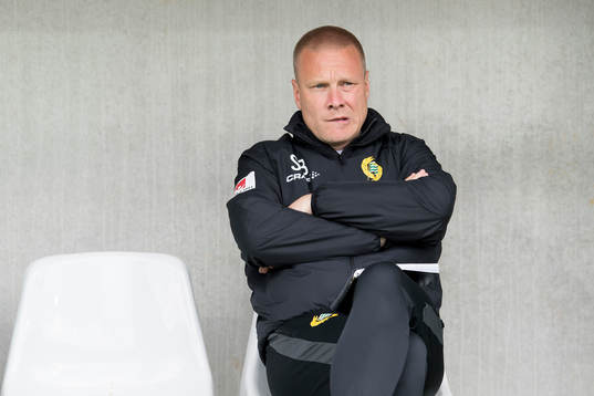 Hammarbys tränare Stefan Billborn