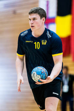 under handbollsmatchen mellan Sverige och Schweiz i