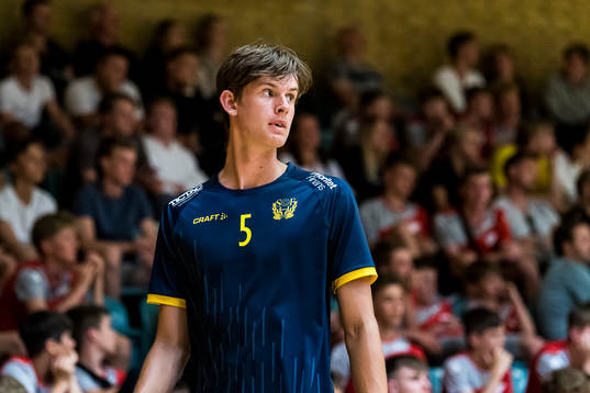 under handbollsmatchen mellan Sverige och Schweiz i