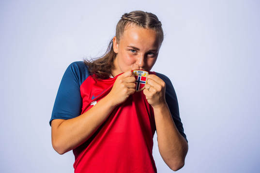 Jenny Kristine Røsholm Olsen of Norway poses for a portrait