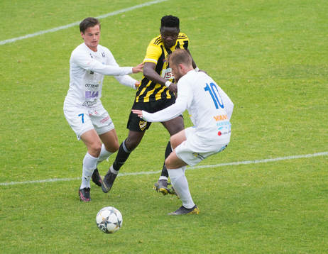 i matchen i division 2 mellan IFK Hässleholm och IFK Berga