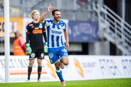 IFK Göteborgs André Calisir jublar