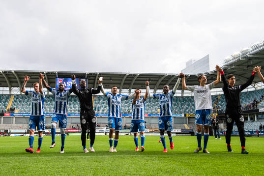 IFK Göteborgs Sebastian Eriksson, Nzuzi Toko, Adil Titi,