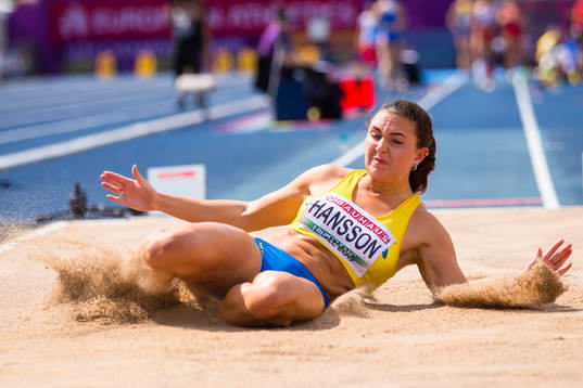 Amanda Hansson of Sweden