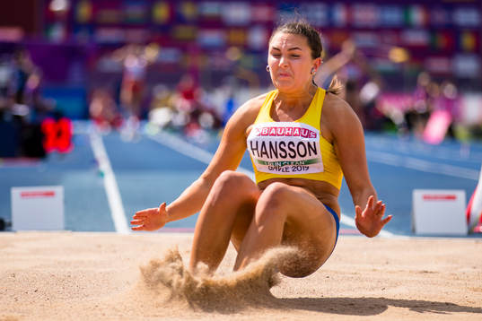Amanda Hansson of Sweden