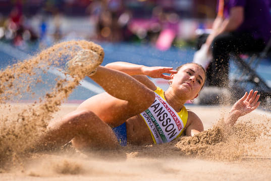 Amanda Hansson of Sweden