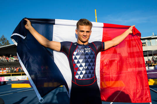Collet Thibaut of France finish