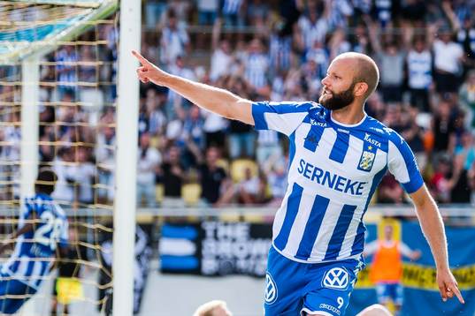 IFK Göteborgs Robin Söder jublar