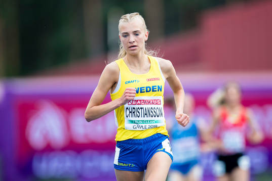 Sara Christiansson of Sweden