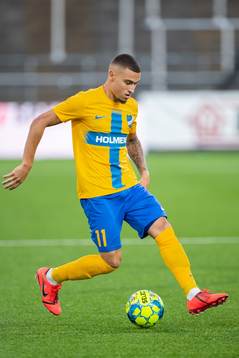 Jordan Larsson of IFK Norrköping