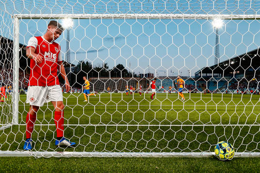 Kevin Toner of St Patrick's looks dejected