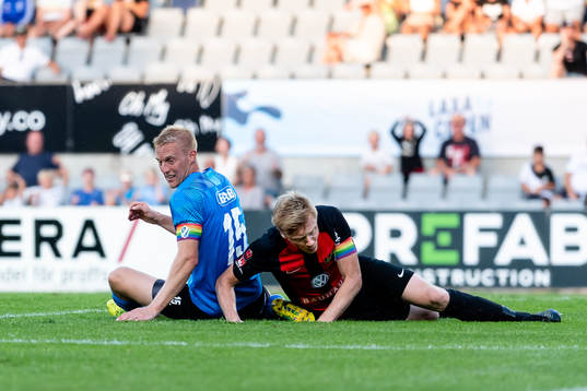 Halmstads Peter Larsson och Brommapojkarnas Gustav Sandberg