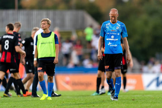 Halmstads Andreas Johansson deppar