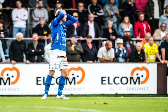 Norrbys Robin Strömberg deppar