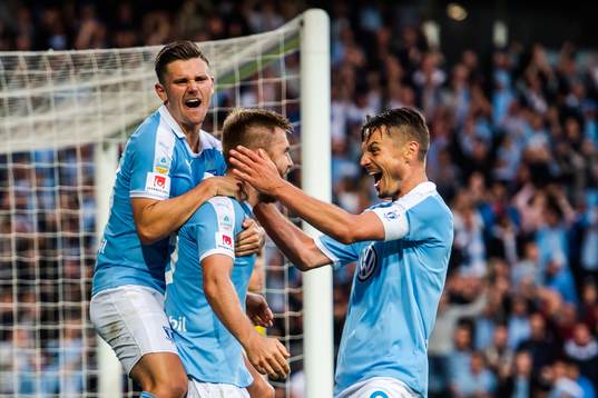 Rasmus Bengtsson, Marcus Antonsson and Markus Rosenberg of