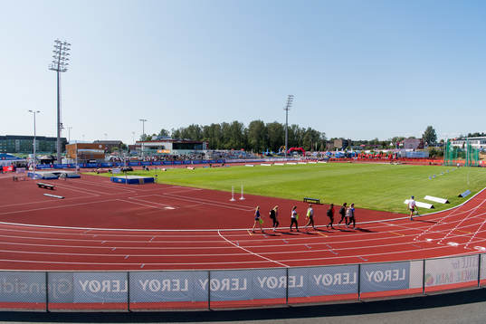 General view of Børstad Idrettspark