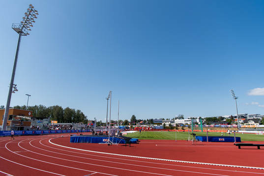 General view of Børstad Idrettspark