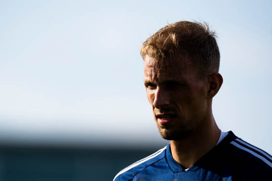 Goalkeeper André Hansen of Rosenborg