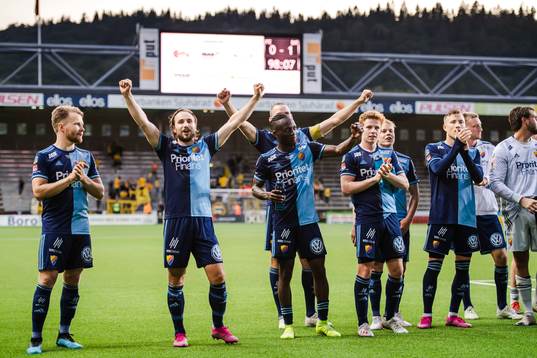 Djurgårdens Jacob Une Larsson, Kevin Walker, Mohamed Buya