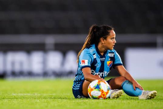 Djurgårdens Malin Diaz deppar