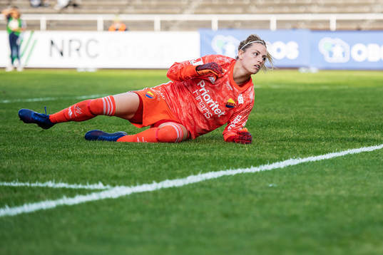 Djurgårdens målvakt Jennifer Pelley