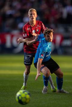 Örgrytes Alexander Bernhardsson och Halmstads Jonathan