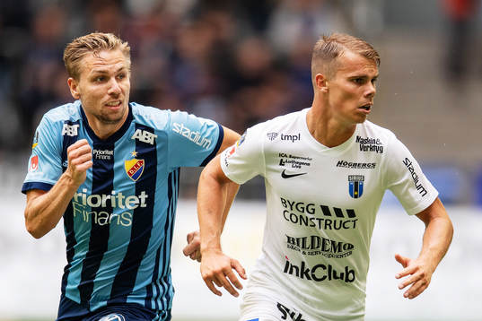 Djurgårdens Jonathan Ring och Sirius Elias Andersson