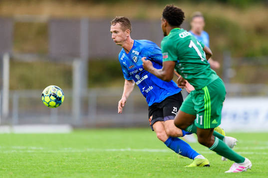 Halmstads Andreas Bengtsson och Dalkurds Joseph Ceesay