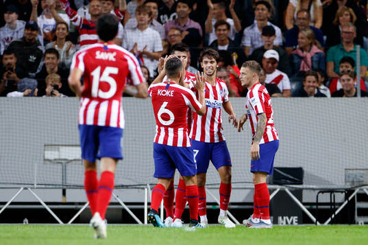 Joao Felix Sequeira of Atletico Madrid celebrates