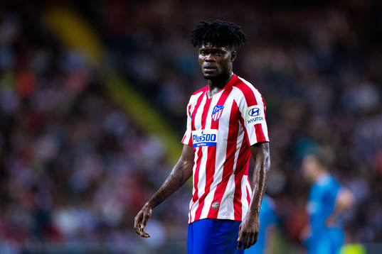 Thomas Teye Partey of Atletico Madrid