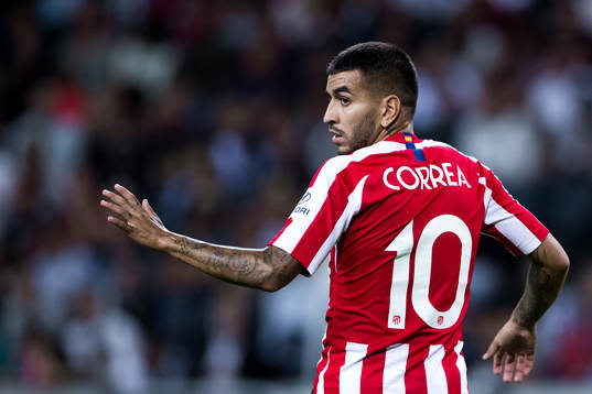 Angel Correa of Atletico Madrid