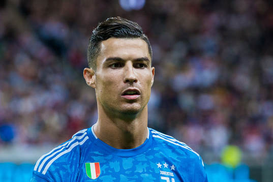 Cristiano Ronaldo of Juventus a head of the International