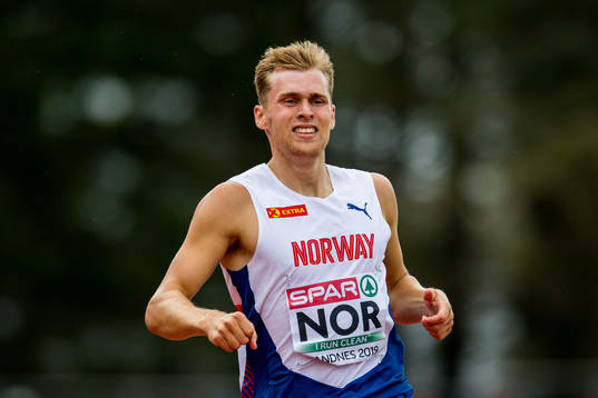 Fredrik Øvereng of Norway