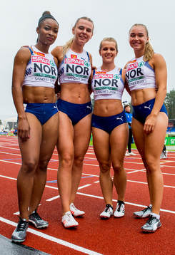 Ezinne Okparaebo, Tonje Fjellet Kristiansen, Helene