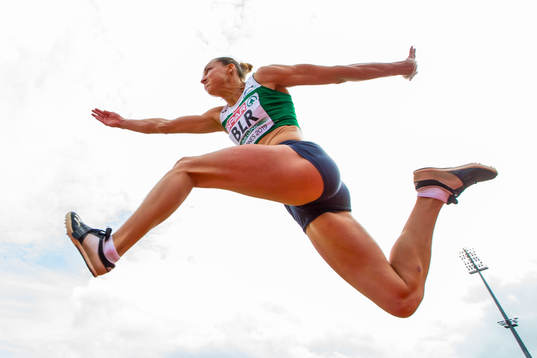 Iryna Vaskouskaya of Belarus