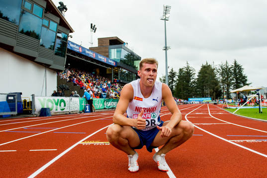 Fredrik Øvereng of Norway