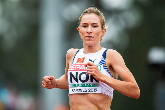 Karoline Bjerkeli Grøvdal of Norway