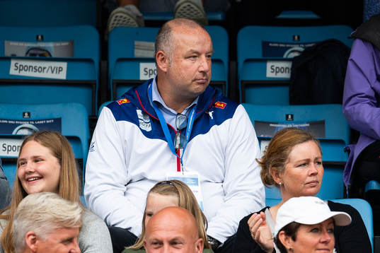 Ketil Tømmernes, president of the Norwegian Athletics