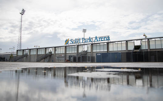 Generell vy över Solid Park Arena