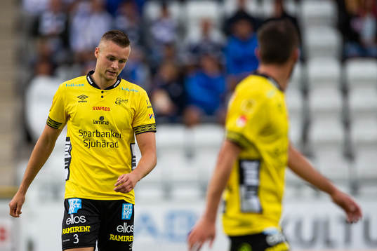 Elfsborgs Stian Rode Gregersen deppar