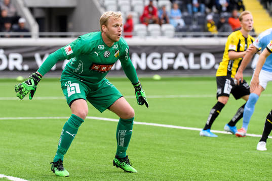 Häckens målvakt Peter Abrahamsson