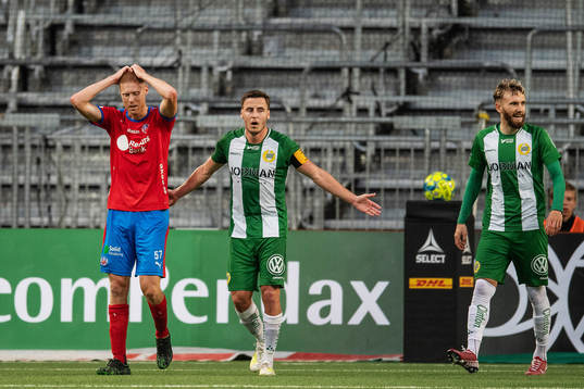 Helsingborgs Markus Holgersson deppar