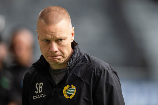 Hammarbys tränare Stefan Billborn