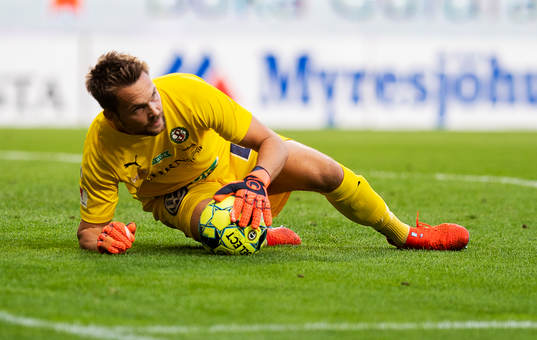 Örebros målvakt Oscar Jansson